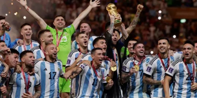 Bóng đá Argentina giành chiến thắng FIFA World Cup 
