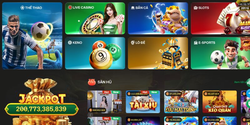 Khám phá kho game khổng lồ chỉ có tại Vic88