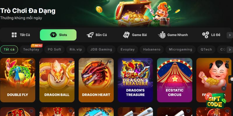 Kho game slot thu hút nhiều người chơi vì thưởng lớn