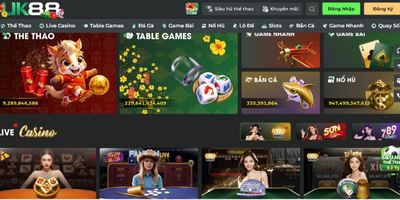 UK88 - Nhà cái hàng đầu